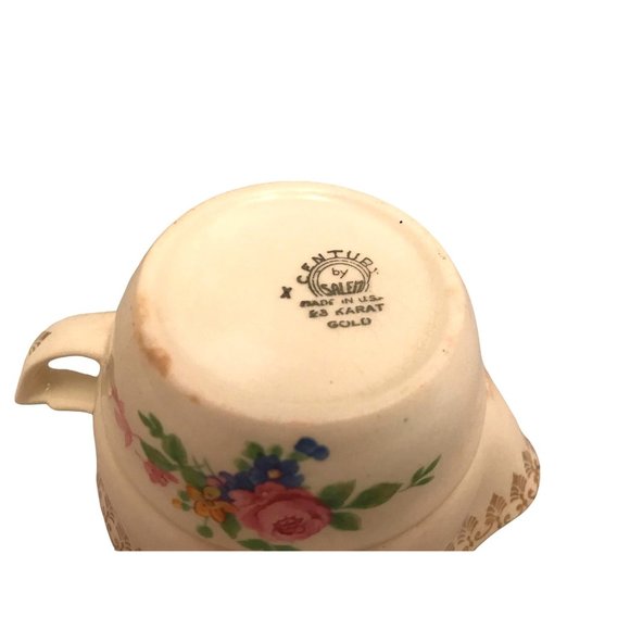 Century by Salem China - Creamer & Berry Bowl - Made in USA - Salem Ohio - Picture 8 of 9